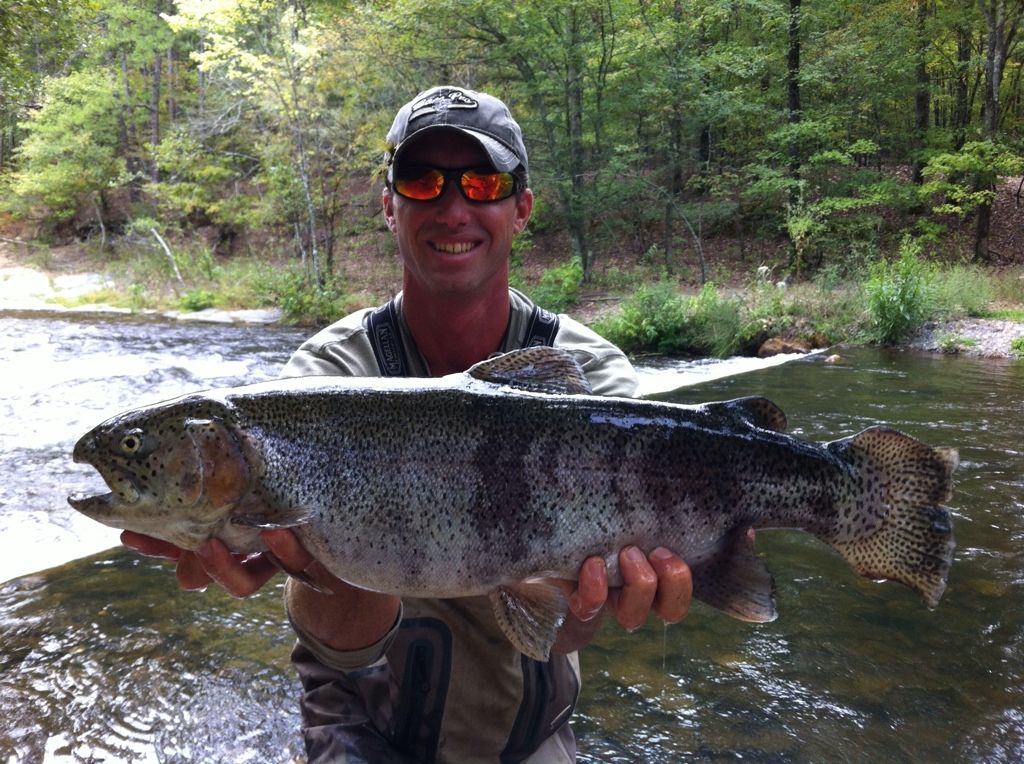 Lower Mt Fork River Broken Bow,OK Trout Fishing Report With Pics